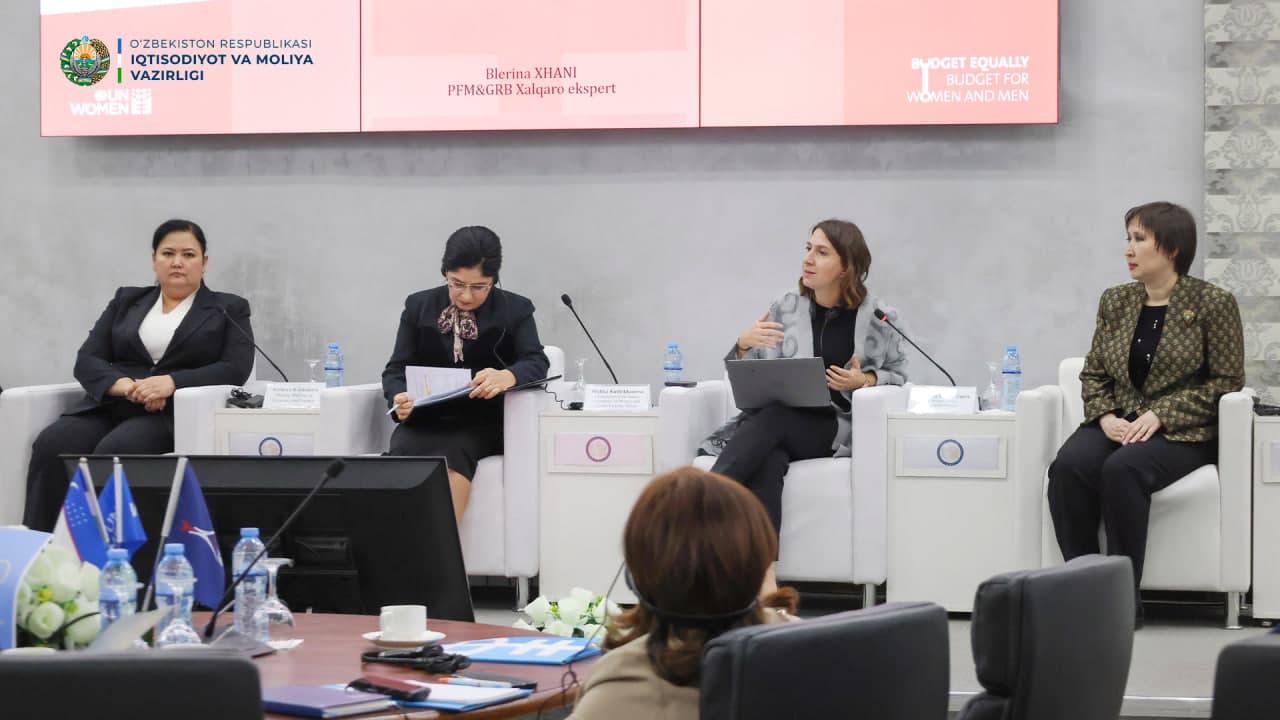 “Гендерга йўналтирилган бюджетлаштириш” бўйича ўқув семинар бўлиб ўтмоқда
