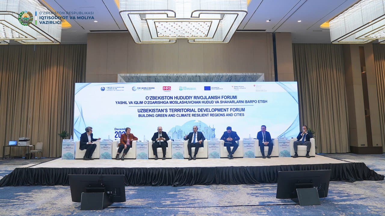 Tashkent Hosts International Forum on Building Green and Climate-Resilient Cities in Uzbekistan