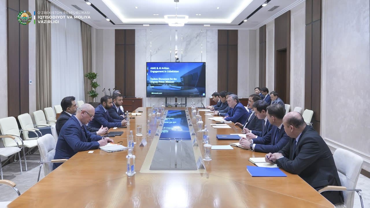 Views were exchanged with representatives of the "Al Arkkan Training Center" company delegation on developing human capital in the fields of healthcare and food security