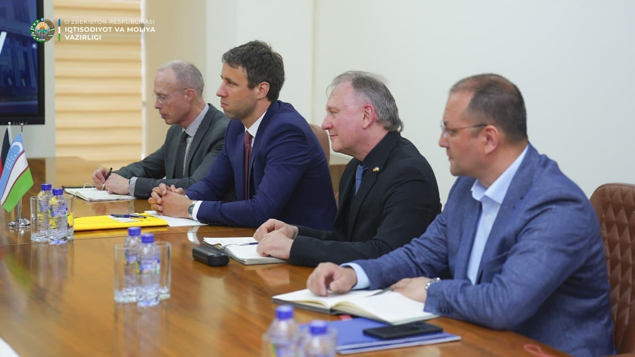 Германия тараққиёт банки вакиллари билан ҳамкорлик истиқболлари юзасидан фикр алмашилди