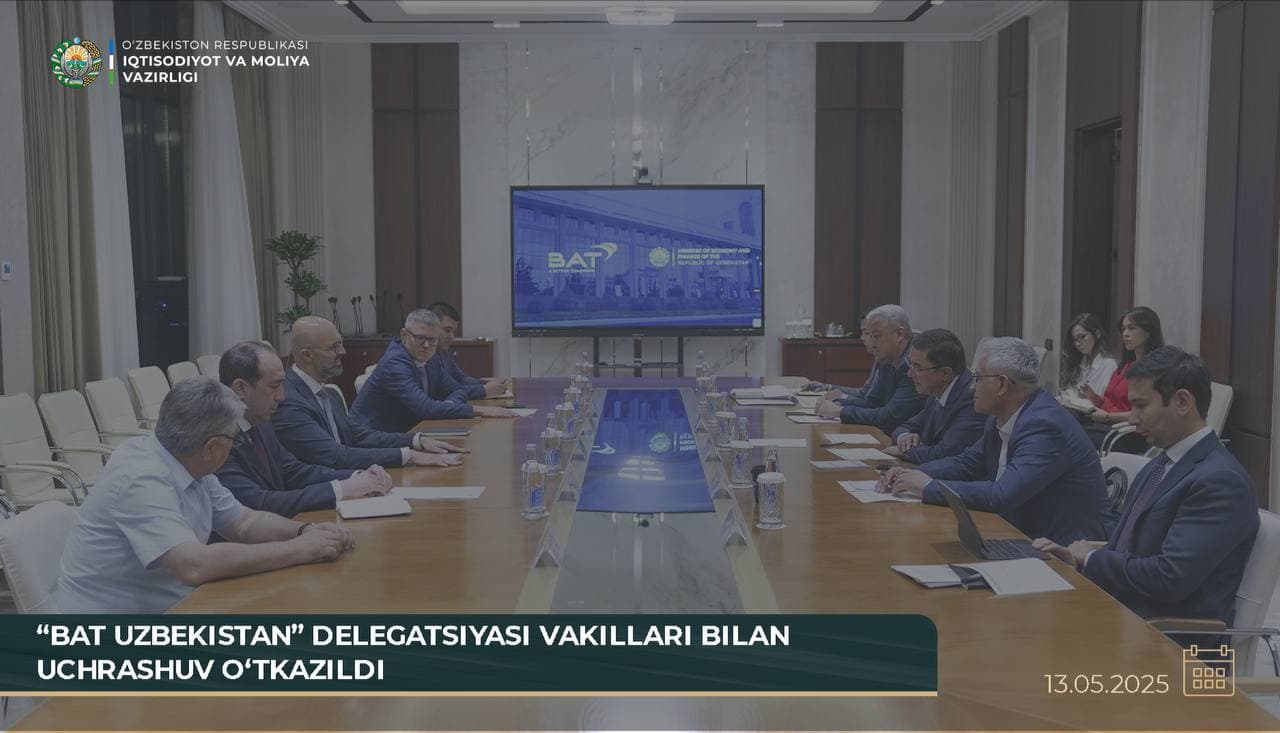 A meeting was held with representatives of the delegation of "BAT Uzbekistan"