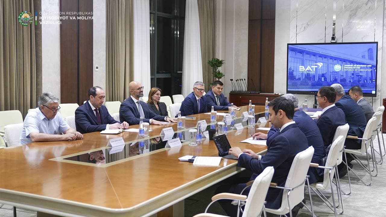 A meeting was held with representatives of the delegation of "BAT Uzbekistan"
