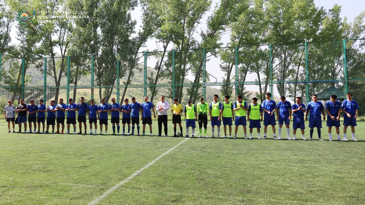 Employees of the Ministry of Economy and Finance Compete in Football Tournament