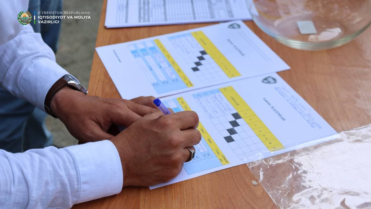 Employees of the Ministry of Economy and Finance Compete in Football Tournament