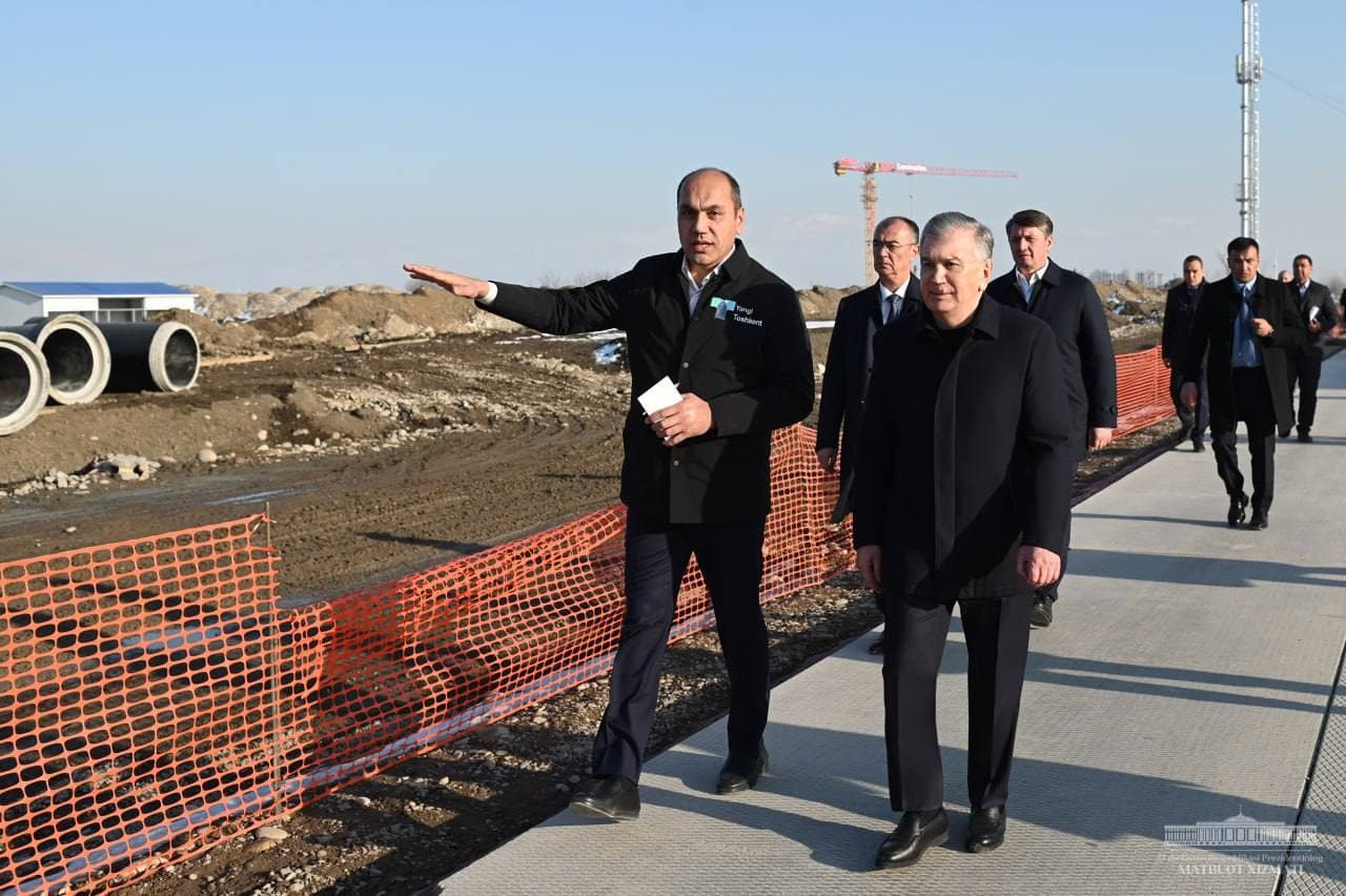 Infratuzilma qurilishi va ilk loyihalar ko‘zdan kechirildi