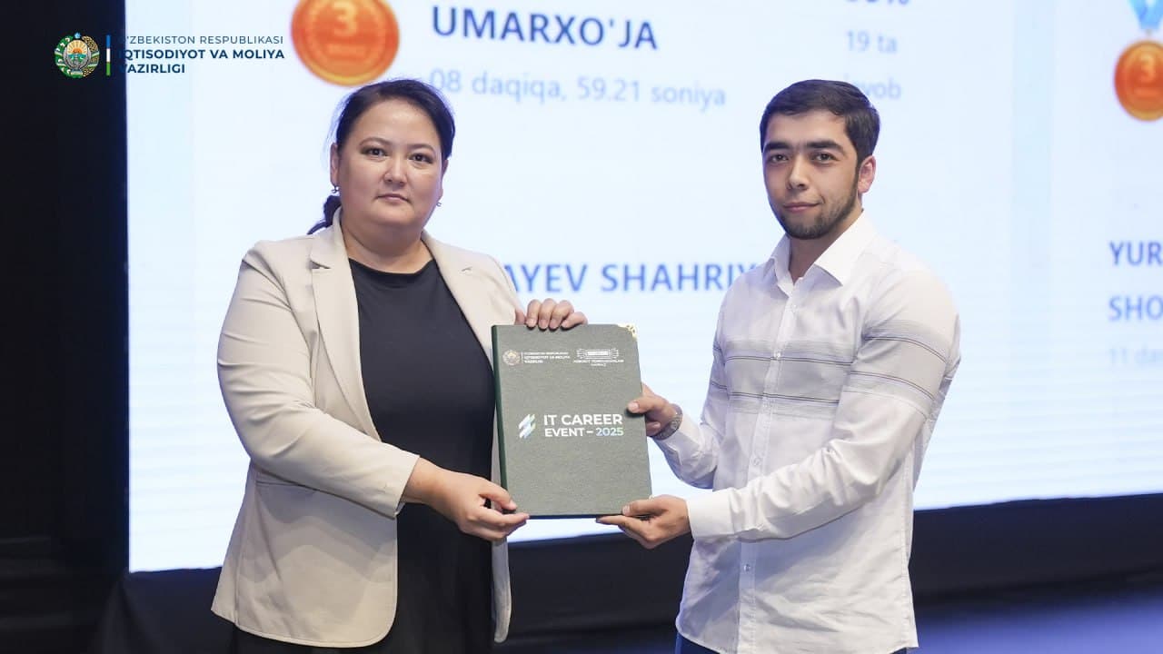 "IT CAREER EVENT - 2025": An open dialogue and meeting on development opportunities was organized with students from leading universities in Uzbekistan and top students from IT academies