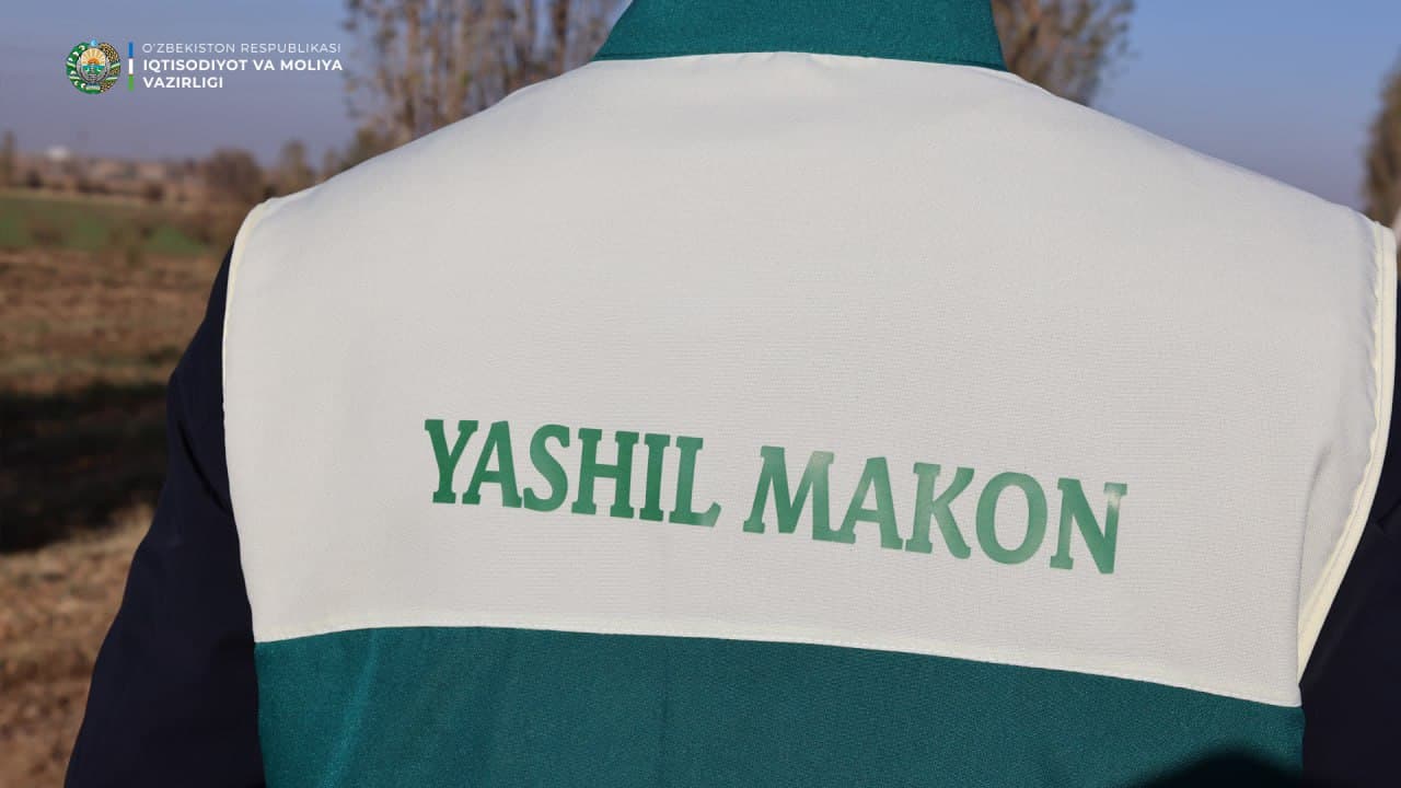 “Within the framework of the nationwide “Yashil Makon” initiative, employees of the Ministry of Economy and Finance carried out the next tree-planting campaign