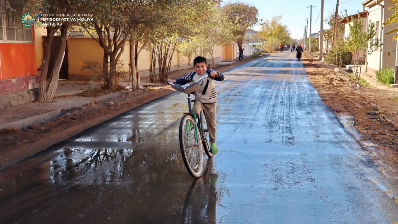 Infrastructure is being updated in rural areas of Khorezm and Karakalpakstan
