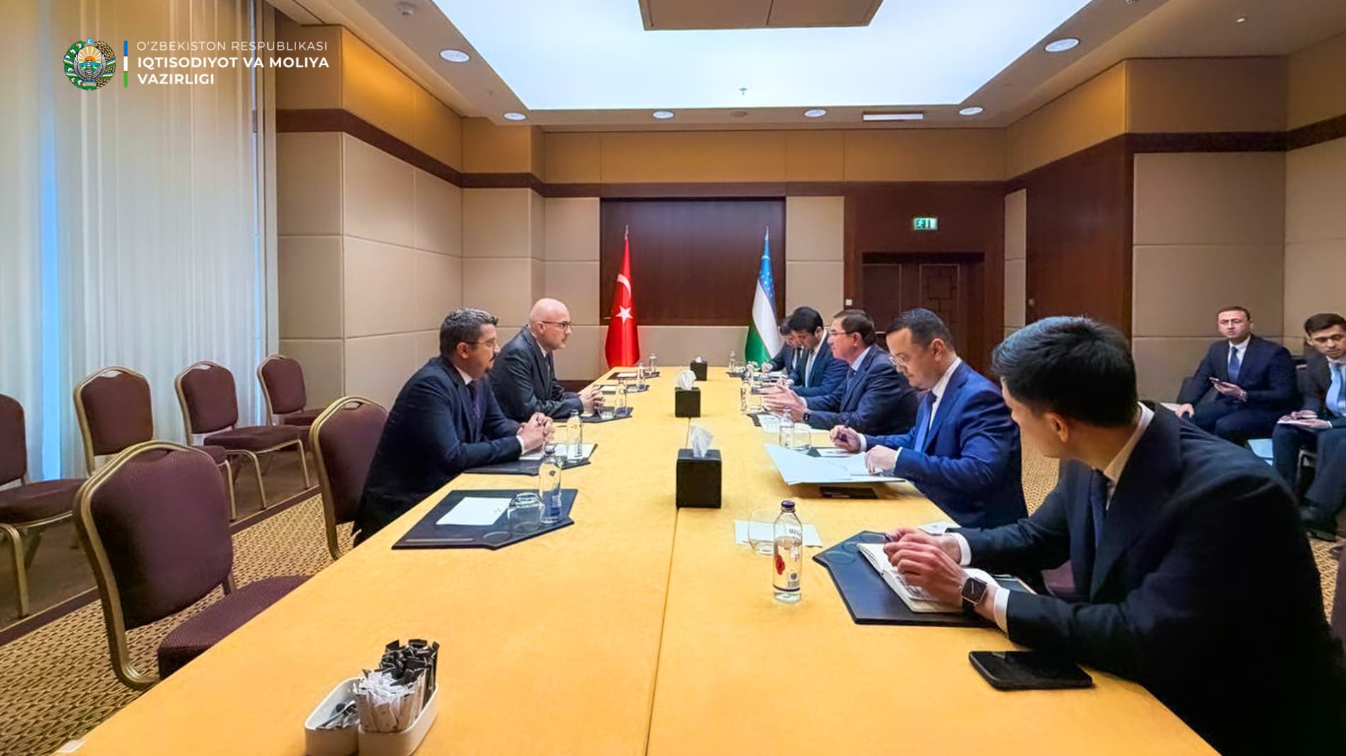 Issues of cooperation were discussed with the management of the Ahlatci Holding company