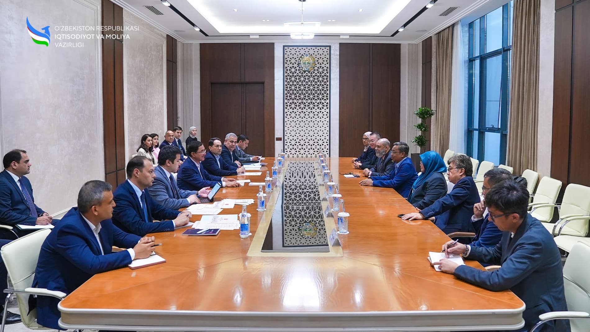 Malayziyaning “MIMOS Holding Sdn bhd” kompaniyasining bosh ijrochi direktori boshchiligidagi delegatsiya vakillari bilan hamkorlik yo‘nalishlari muhokama qilindi