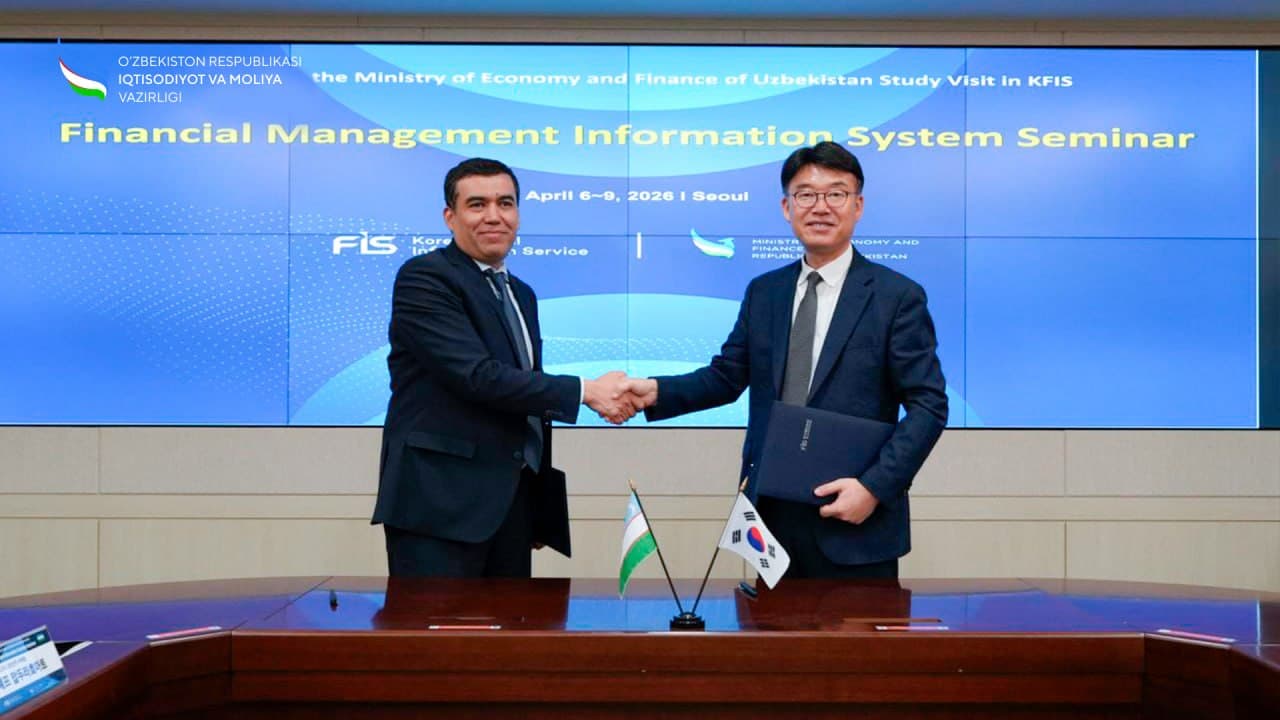 O‘zbekiston va Koreya o‘rtasida davlat moliyasini boshqarishda yangi hamkorlik yo‘nalishlari belgilandi
