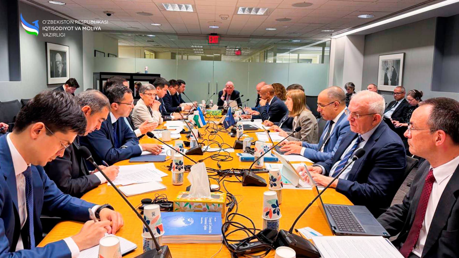 Jahon bankining Yevropa va Markaziy Osiyo bo‘yicha vitse-prezidenti Antonella Bassani bilan uchrashuv bo‘lib o‘tdi