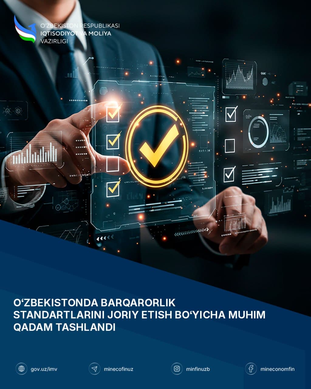 O‘zbekistonda Barqarorlik standartlarini joriy etish bo‘yicha muhim qadam tashlandi