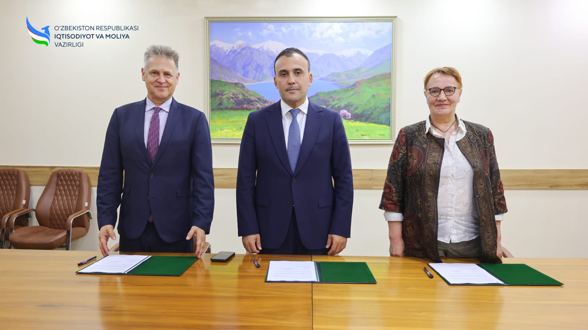 Germaniya xalqaro hamkorlik tashkiloti (GIZ) bilan O‘zbekiston hududlarida master rejalar bo‘yicha yashil iqtisodiy rivojlanishni kuchaytirish yoʻnalishida 9 mln yevro grant jalb qilish yuzasidan kelishuv imzolandi