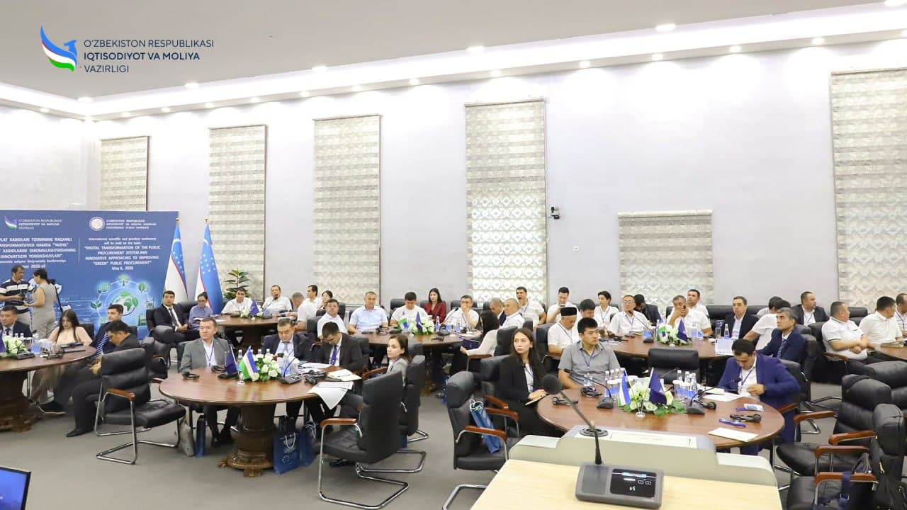 Davlat xaridlari tizimining raqamli transformatsiyasi hamda “yashil” davlat xaridlarini takomillashtirishning innovatsion yondashuvlari mavzusida xalqaro ilmiy-amaliy konferensiya tashkil etildi