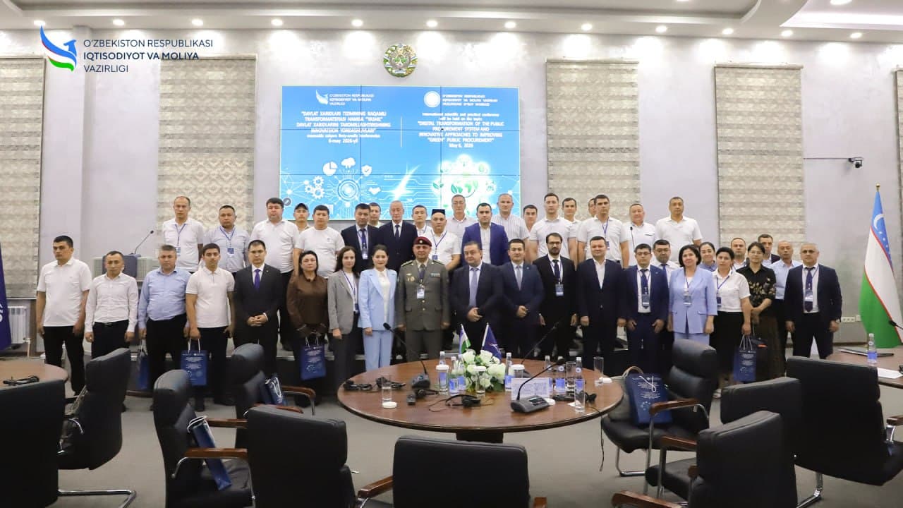 Davlat xaridlari tizimining raqamli transformatsiyasi hamda “yashil” davlat xaridlarini takomillashtirishning innovatsion yondashuvlari mavzusida xalqaro ilmiy-amaliy konferensiya tashkil etildi