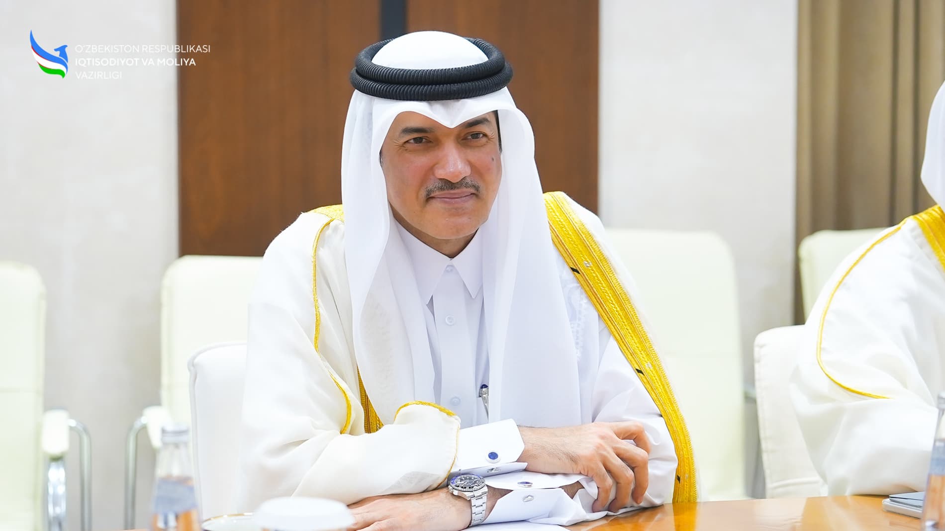 Qatar Tashqi savdo ishlari bo‘yicha davlat vaziri bilan hamkorlik yo‘nalishlari yuzasidan fikr almashildi