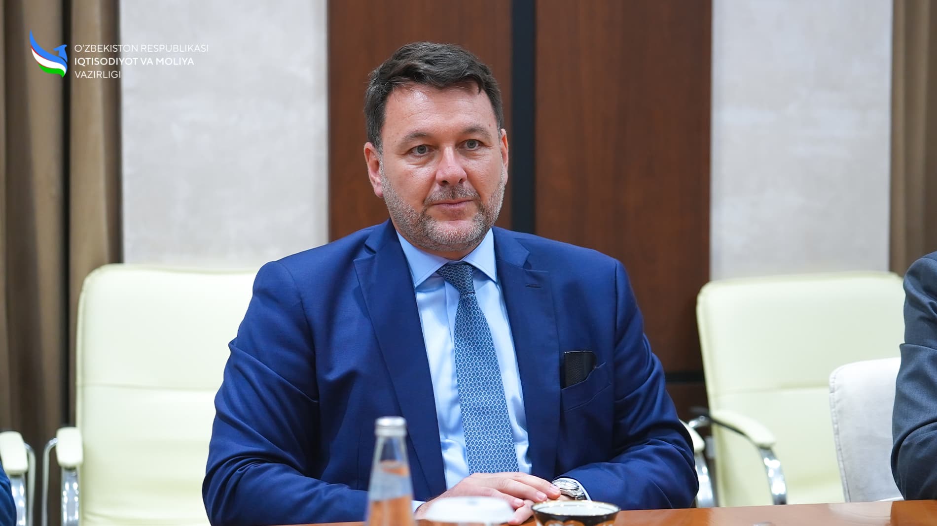 SUEZ kompaniyasining Markaziy Osiyo, Kavkaz va Turkiya bo‘yicha bosh ijrochi direktori bilan uchrashuv bo‘lib o‘tdi