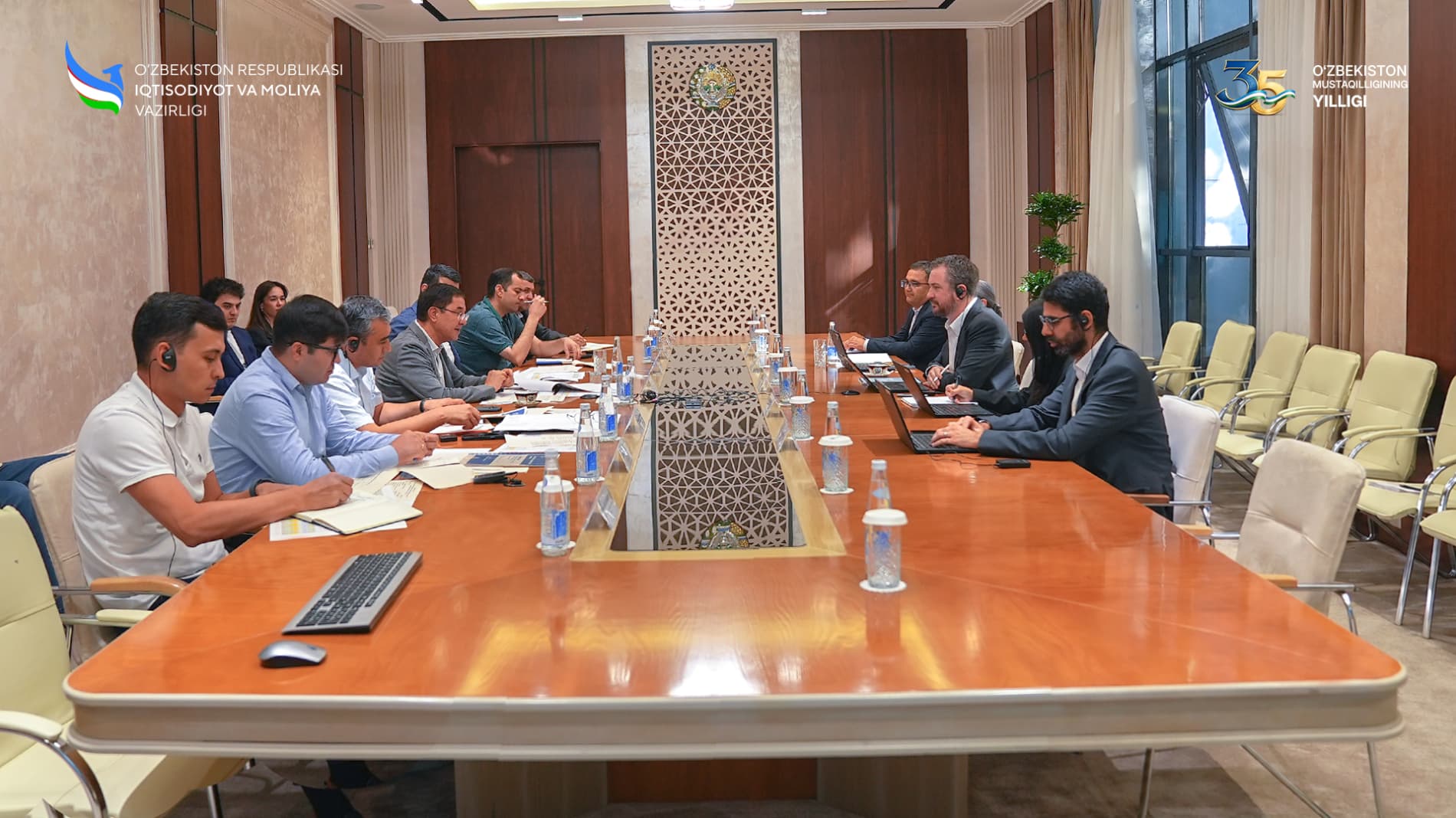 Strengthening fiscal stability and effectively managing budget resources were discussed with representatives of the International Monetary Fund