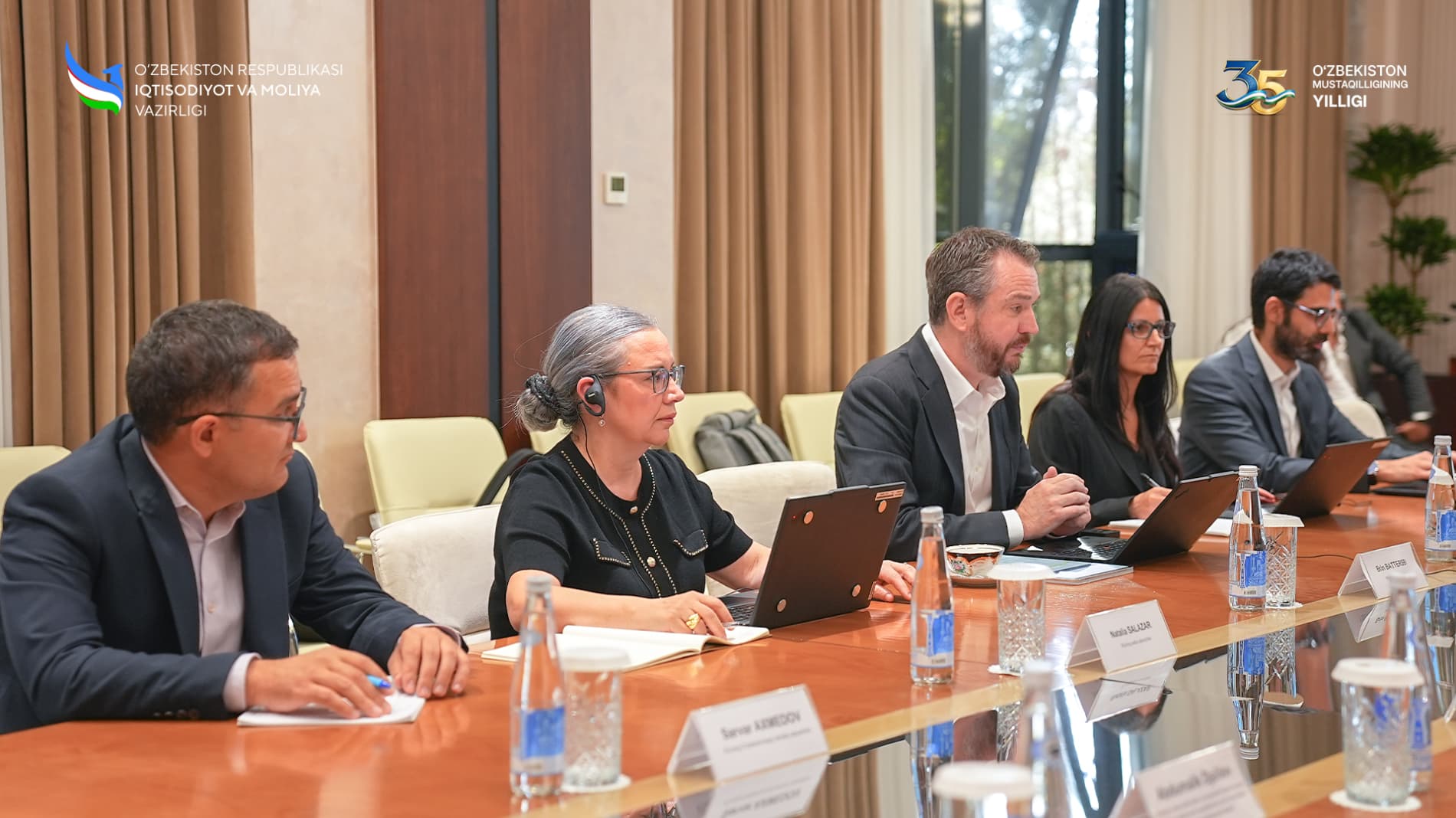 Strengthening fiscal stability and effectively managing budget resources were discussed with representatives of the International Monetary Fund
