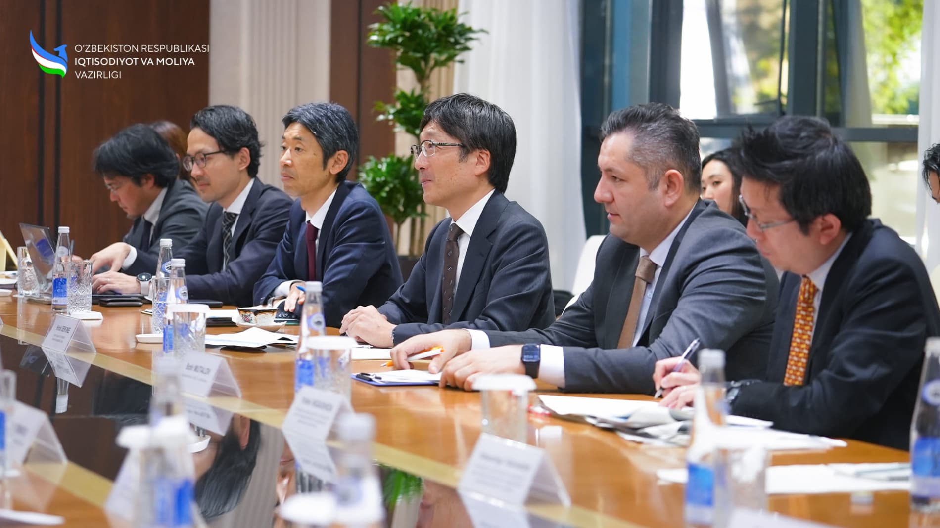 Areas of cooperation were discussed with representatives of the Japan Bank for International Cooperation