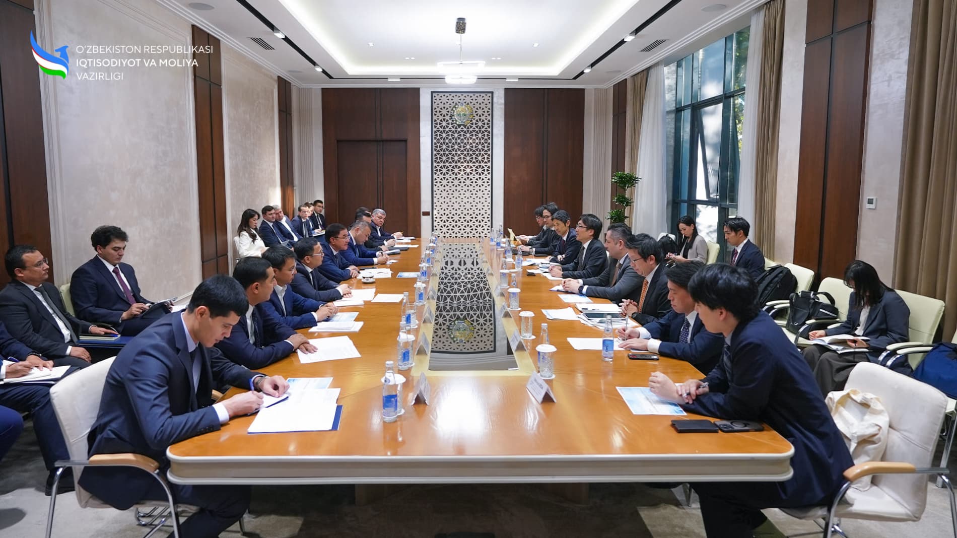 Areas of cooperation were discussed with representatives of the Japan Bank for International Cooperation