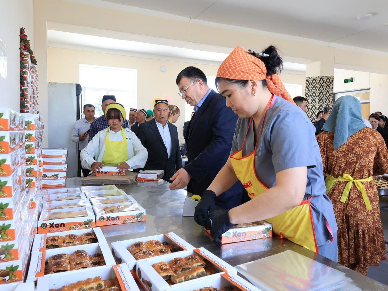 Бешариқда янги қандолатчилик корхонаси иш бошлади