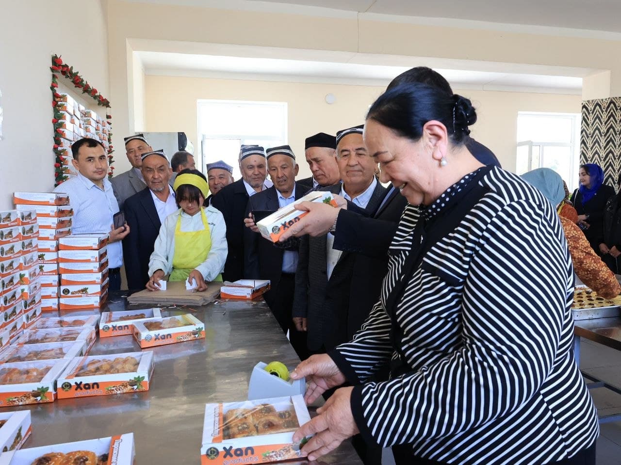 Бешариқда янги қандолатчилик корхонаси иш бошлади