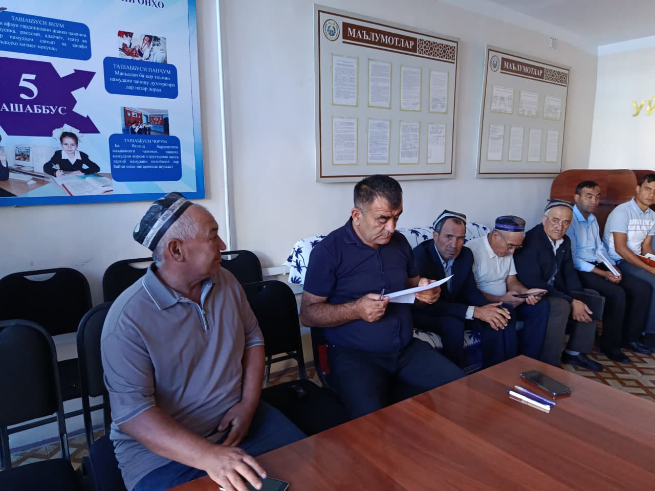 Soʻx tumani hokimining shaxsiy qabulı