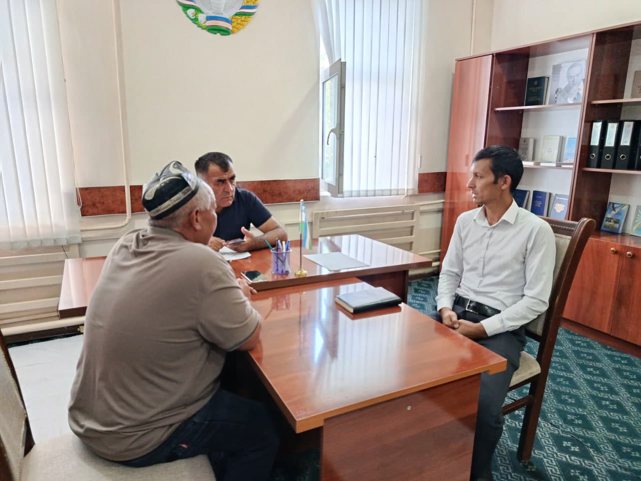 Soʻx tumani hokimining shaxsiy qabulı