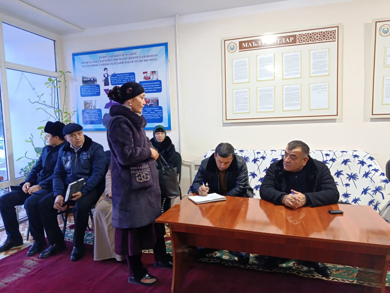 So‘x tumani hokimi fuqarolarni qabul qildi