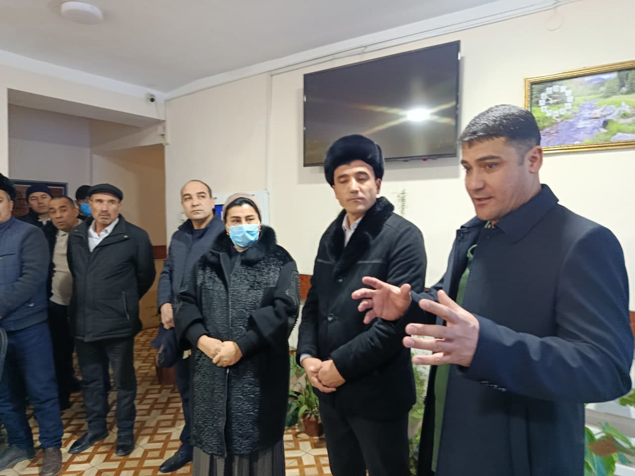 So‘x tumani hokimi fuqarolarni qabul qildi