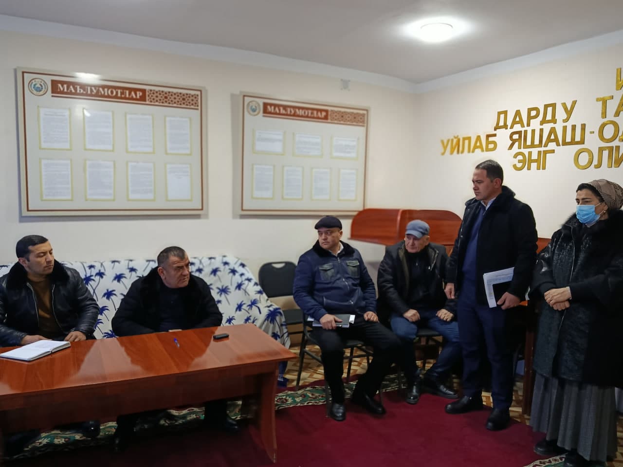 So‘x tumani hokimi fuqarolarni qabul qildi