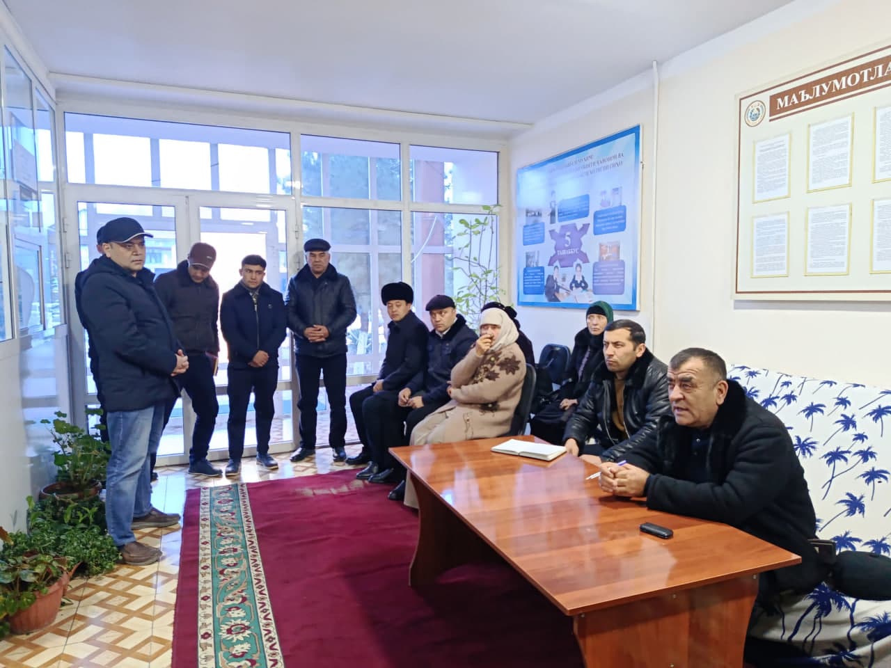 So‘x tumani hokimi fuqarolarni qabul qildi