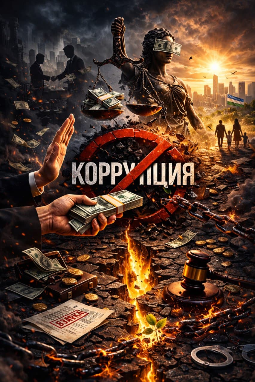 Korrupsiya — jim turib yemiradigan illat