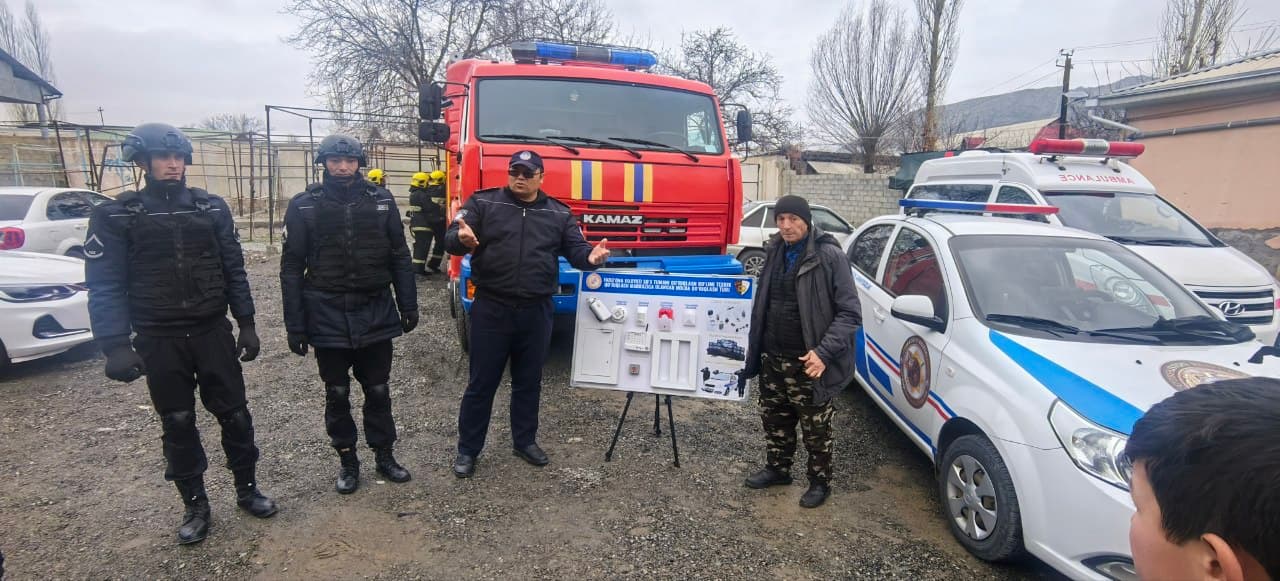 So‘x tumanida jinoyatchilikning oldini olish va “Qo‘riqlash” xizmati afzalliklarini targ‘ib qilish bo‘yicha profilaktik tadbir o‘tkazildi