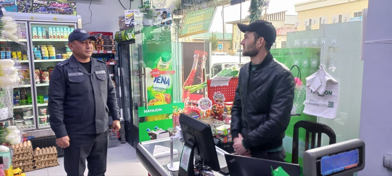 🔹 SO‘X TUMANIDA JAMOAT XAVFSIZLIGINI TA’MINLASH BO‘YICHA TADBIRLAR DAVOM ETMOQDA