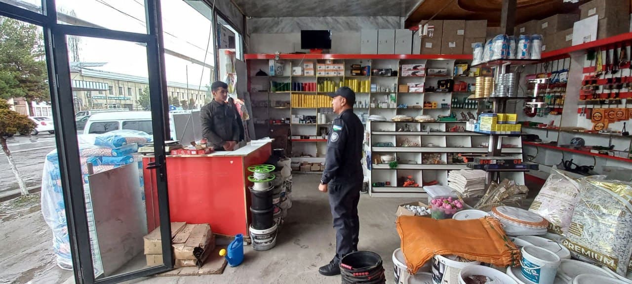 🔹 SO‘X TUMANIDA JAMOAT XAVFSIZLIGINI TA’MINLASH BO‘YICHA TADBIRLAR DAVOM ETMOQDA