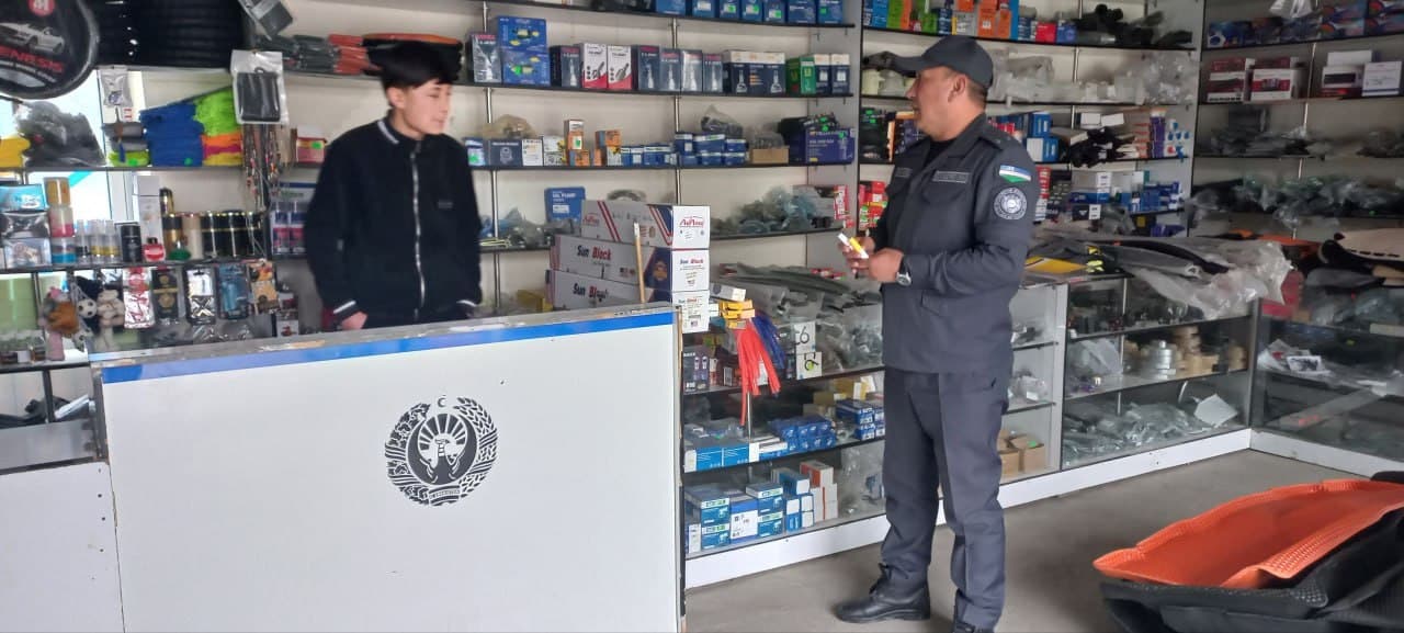 🔹 SO‘X TUMANIDA JAMOAT XAVFSIZLIGINI TA’MINLASH BO‘YICHA TADBIRLAR DAVOM ETMOQDA