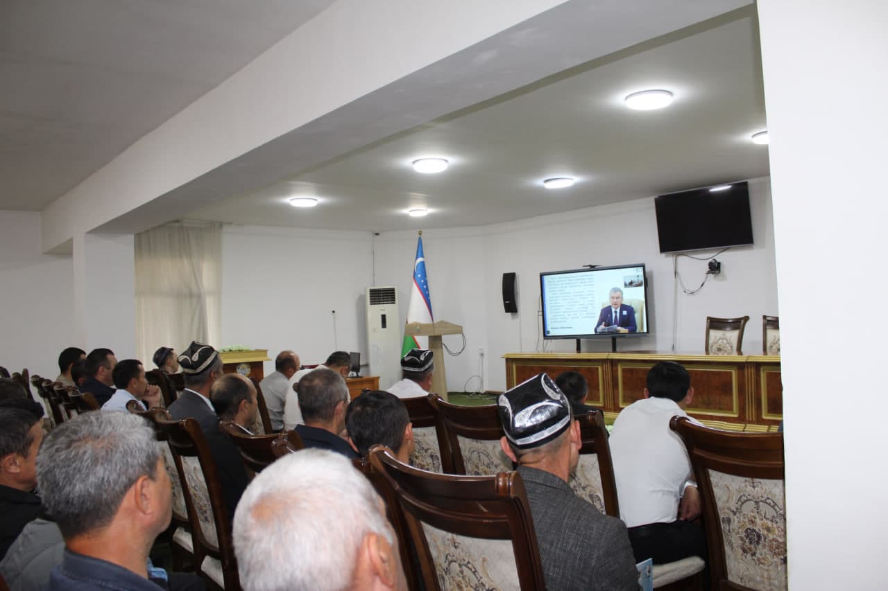 📌 Seminar orqali muhim farmon mazmun-mohiyati tushuntirilmoqda