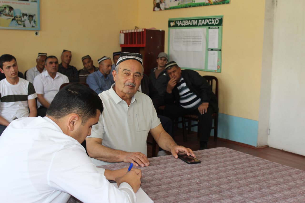 Mahallalarda aholi muammolarini o‘rganish bo‘yicha amaliy ishlar olib borilmoqda
