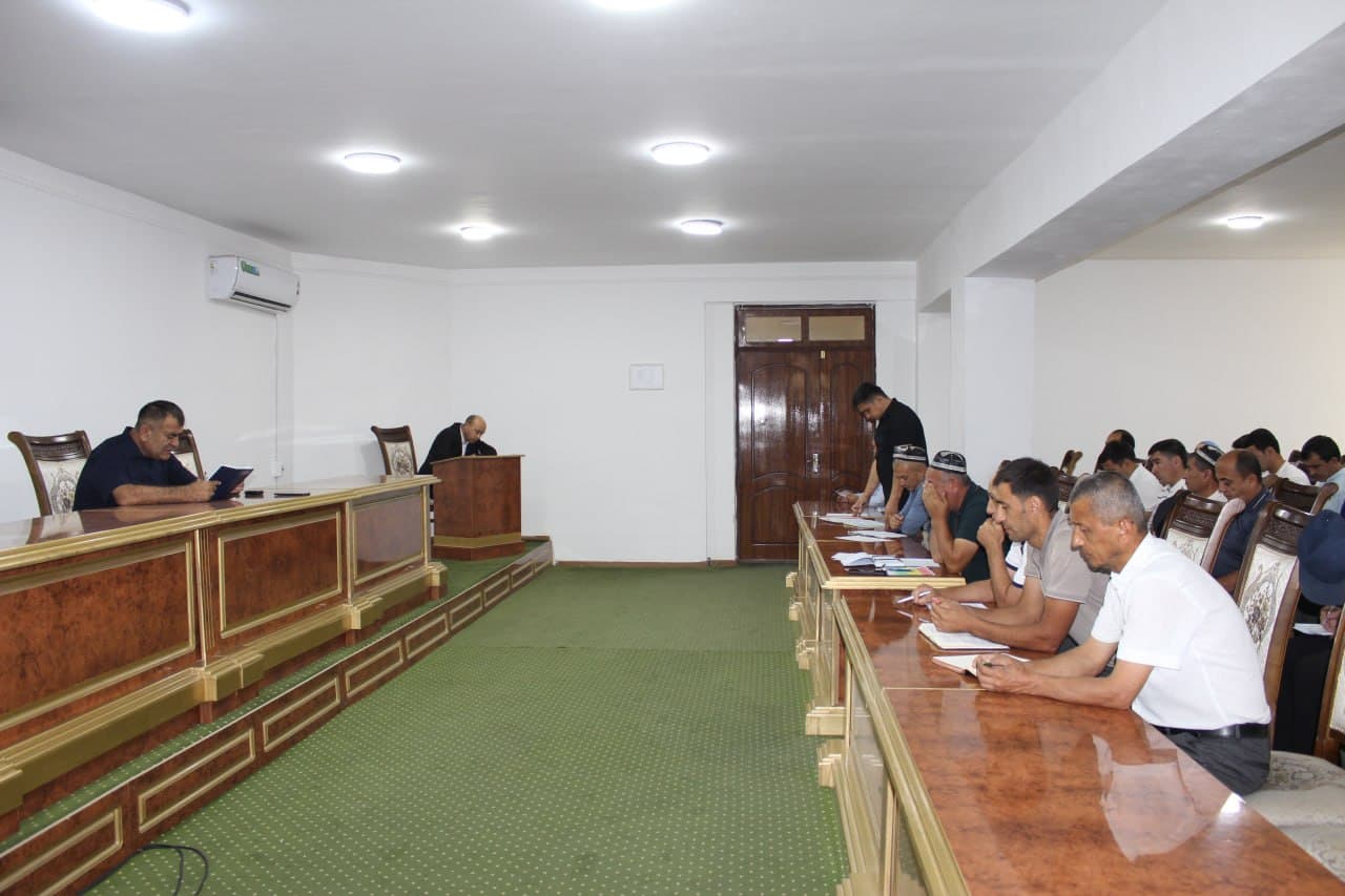 Mahallalardagi hokim yordamchilari faoliyati muhokama qilindi