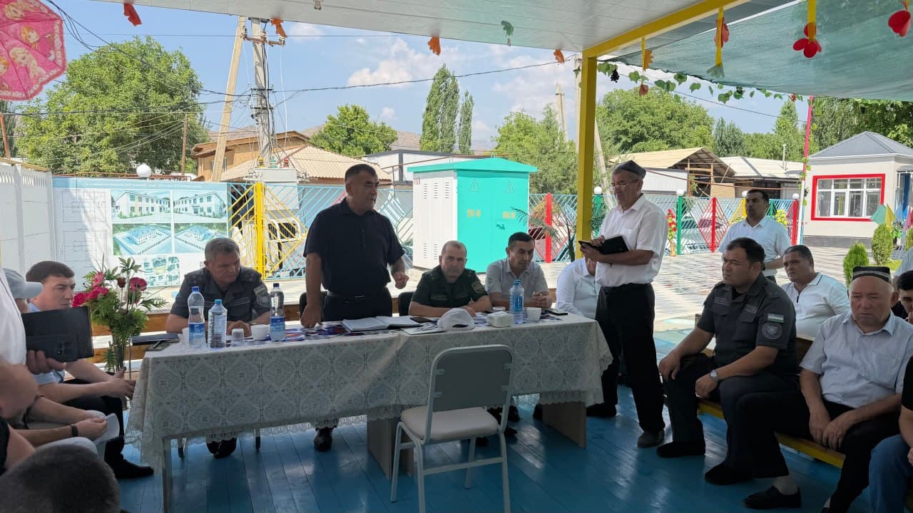📍 Saribozorcha mahallasida sayyor qabul o‘tkazildi
