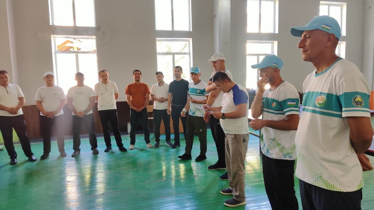 🏓 “Besh tashabbus” olimpiadasi doirasida stol tennisi bo‘yicha tuman bosqichi o‘tkazildi