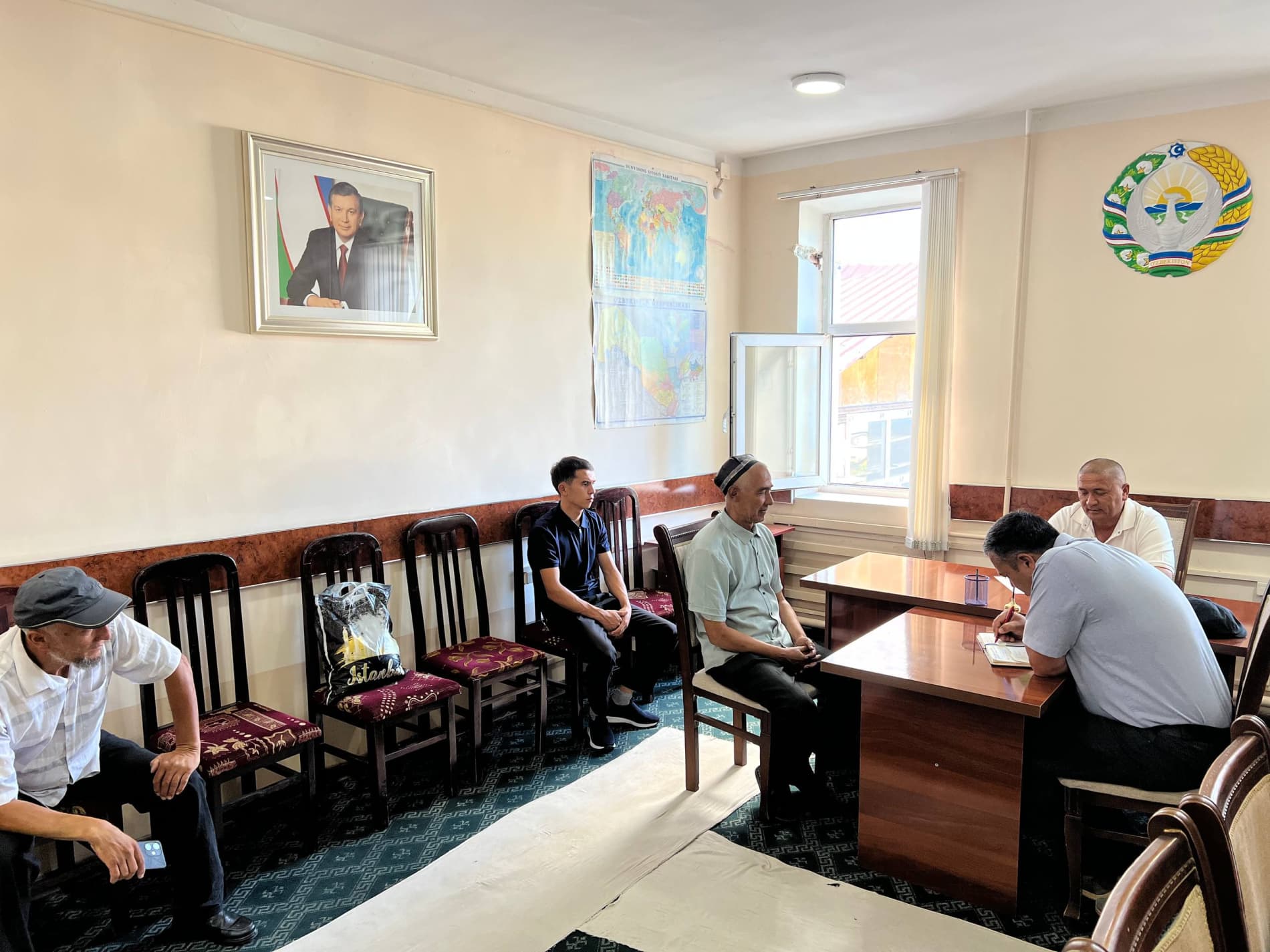 📍 Tuman hokimi o‘rinbosarining shaxsiy qabuli o‘tkazildi