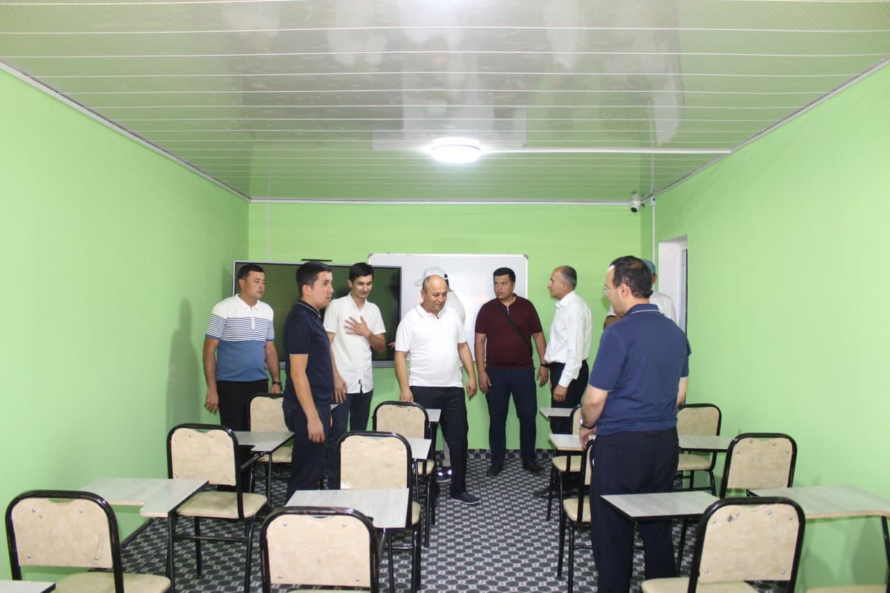 📌 RESPUBLIKA ISHCHI GURUHI TOMONIDAN TA’LIM MUASSASALARIDAGI SHAROITLAR O‘RGANILDI