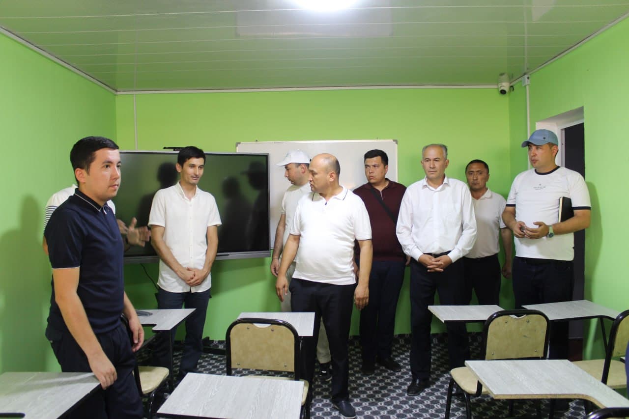 📌 RESPUBLIKA ISHCHI GURUHI TOMONIDAN TA’LIM MUASSASALARIDAGI SHAROITLAR O‘RGANILDI