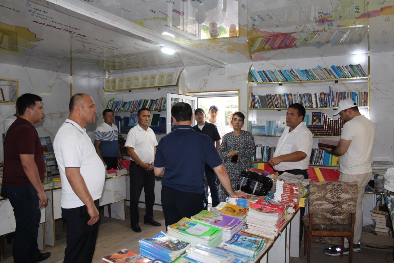 📌 RESPUBLIKA ISHCHI GURUHI TOMONIDAN TA’LIM MUASSASALARIDAGI SHAROITLAR O‘RGANILDI