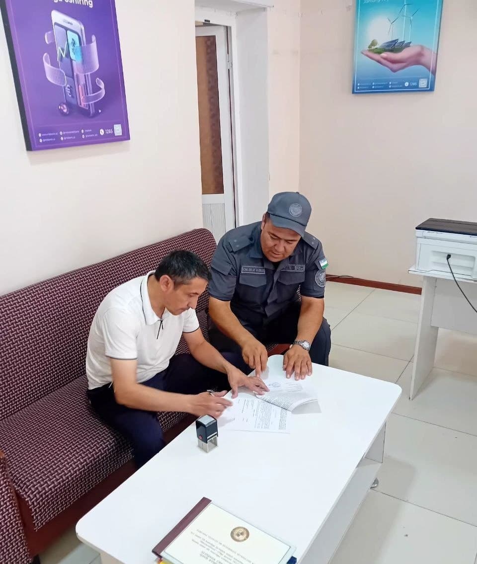 Qo‘riqlash xizmati tomonidan targ‘ibot tadbirlari davom etmoqda