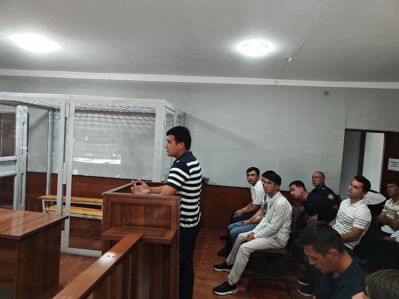 SO‘X TUMANI JINOYAT ISHLARI SUDIDA «OCHIQ ESHIKLAR KUNI» TADBIRI O‘TKAZILDI